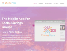 Tablet Screenshot of chamapesa.com